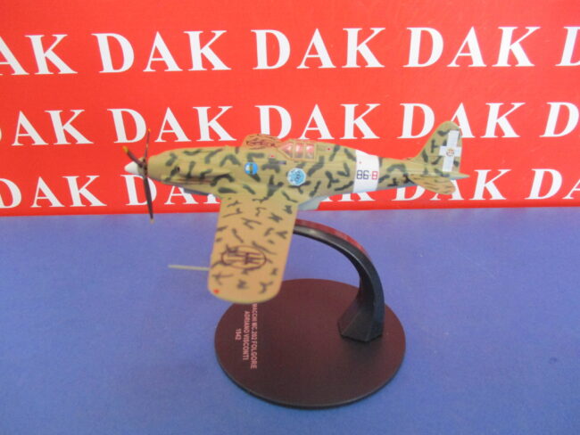 Die cast 1/72 Modellino Aereo Aircraft Macchi MC.202 Folgore 1942 A. Visconti
