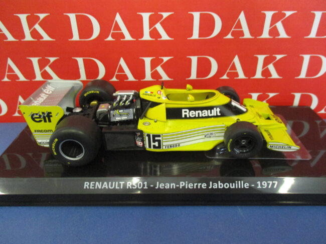 Die cast 1/24 Modellino Auto F1 Renault RS01 1977 J-P. Jabouille HB