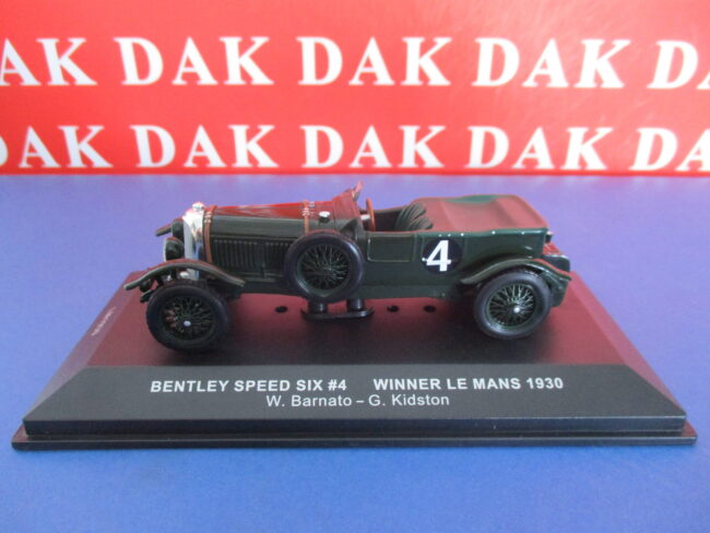 Die cast 1/43 Modellino Auto Bentley Speed Six 24H Le Mans 1930 W. Barnato Ixo