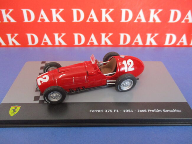Die cast 1/43 Modellino Auto F1 Ferrari 375 F1 1951 J-F. Gonzalez