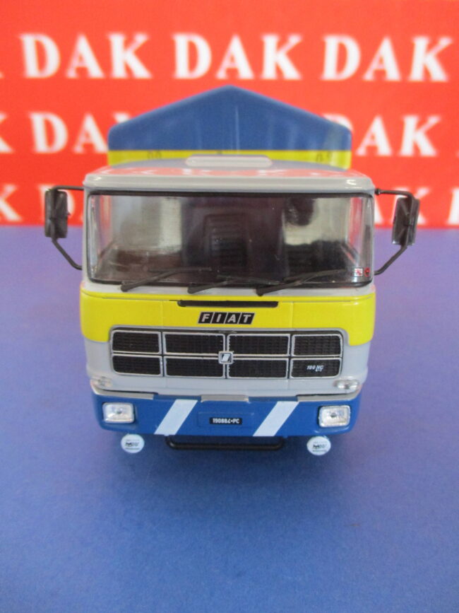 Die cast 1/43 Modellino Camion Truck Fiat 180 NC 6x2 Trasporti Alberti & Santi - immagine 2