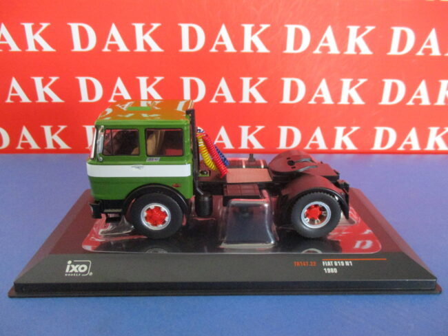 Die cast 1/43 Modellino Camion Truck Fiat 619 N1 Verde Bianco 1980 by Ixo