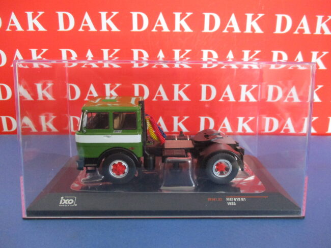 Die cast 1/43 Modellino Camion Truck Fiat 619 N1 Verde Bianco 1980 by Ixo - immagine 5