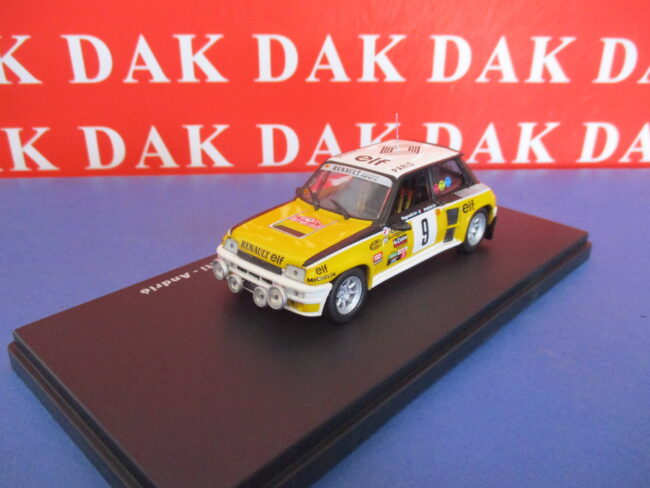 Die cast 1/43 Modellino Auto Renault 5 Turbo Rally Monte Carlo 1981 J. Ragnotti - immagine 2