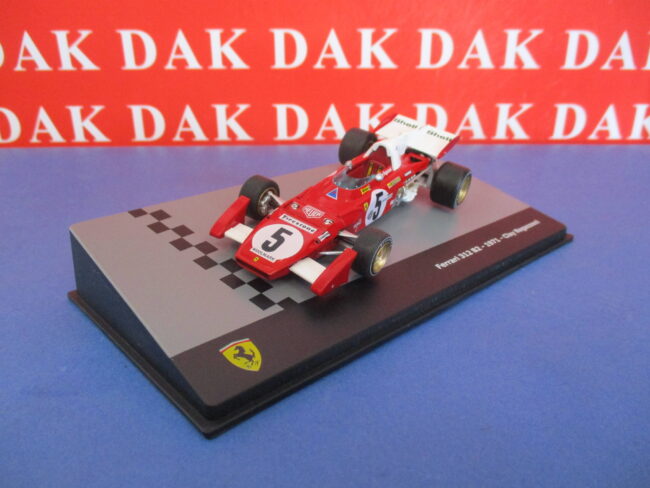 Die cast 1/43 Modellino Auto F1 Ferrari 312 B2 1971 C. Regazzoni - immagine 2