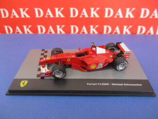 Die cast 1/43 Modellino Auto F1 Ferrari F1 2000 2000 M. Schumacher