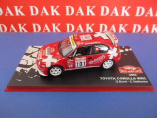 Die cast 1/43 Modellino Auto Toyota Corolla WRC Rally Monte Carlo 2003 O. Burri