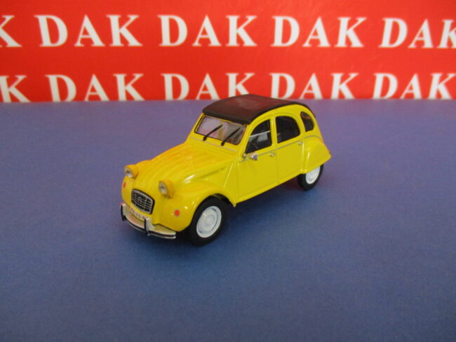 Die cast 1/43 Modellino Auto Citroen 2CV gialla by Ist - immagine 2