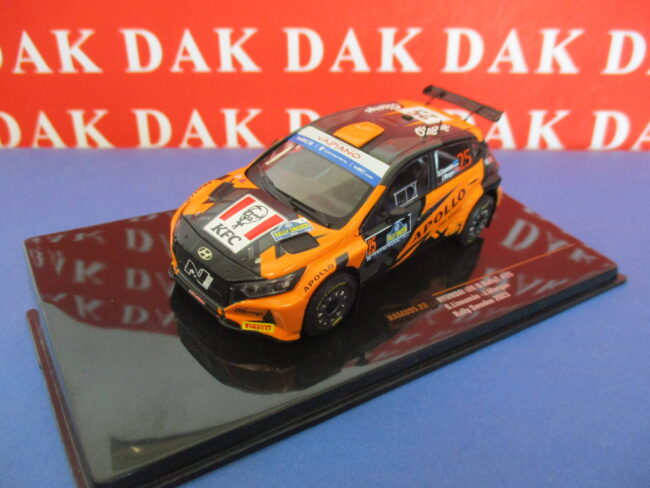 Die cast 1/43 Modellino Auto Hyundai i20 N Rally2 Rally Sweden 2023 G. Linnamae - immagine 2