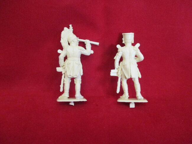 1/32 Scatola Soldatini Staff Ufficiali di Napoleone AP90 by Waterloo - immagine 5