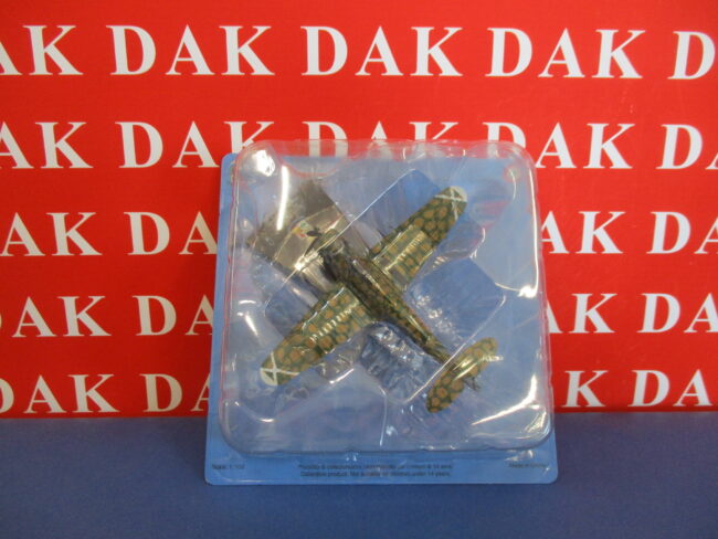 Die cast 1/100 Modellino Aereo Aircraft Breda BA.65 Aviazione Legionaria Spagna - immagine 6