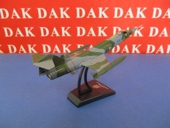 Die cast 1/100 Modellino Aereo Aircraft Lockheed F-104S ASA 53 Stormo 21 Gruppo - immagine 4