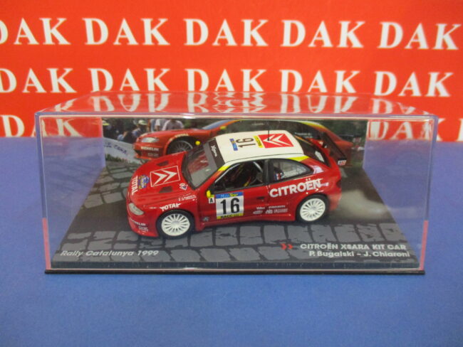 Die cast 1/43 Modellino Auto Citroen Xsara Kit Car Rally Catalunya 1999 Bugalski - immagine 4
