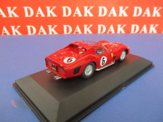 Die cast 1/43 Modellino Auto Ferrari 330TRi 24H Le Mans 1962 O. Gendebien by Ixo - immagine 3