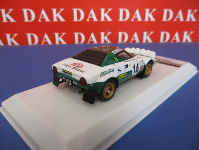 Die cast 1/43 Modellino Auto Lancia Stratos HF Rally Monte Carlo 1975 S. Munari - immagine 4