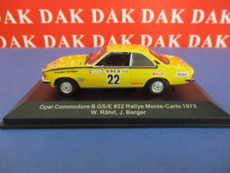 Die Cast 1/43 Modellino Auto Opel Commodore B GS/E Rally Monte Carlo 1973 Rohrl