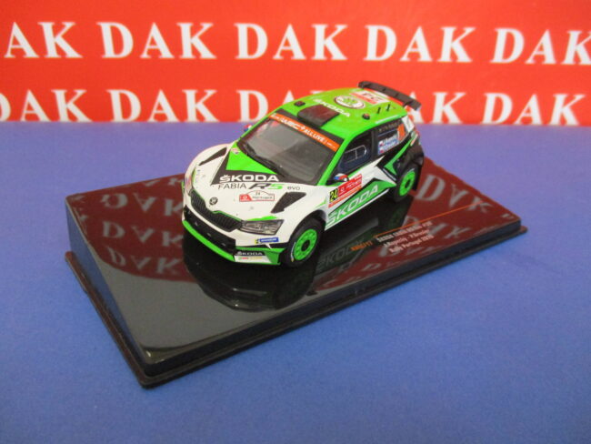 Die cast 1/43 Modellino Auto Skoda Fabia R5 EVO Rally Portugal 2019 J. Kopecky - immagine 2
