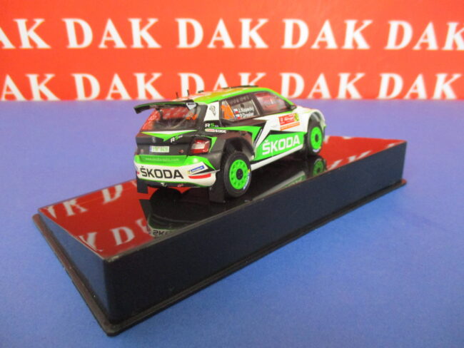 Die cast 1/43 Modellino Auto Skoda Fabia R5 EVO Rally Portugal 2019 J. Kopecky - immagine 3
