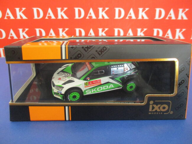 Die cast 1/43 Modellino Auto Skoda Fabia R5 EVO Rally Portugal 2019 J. Kopecky - immagine 5