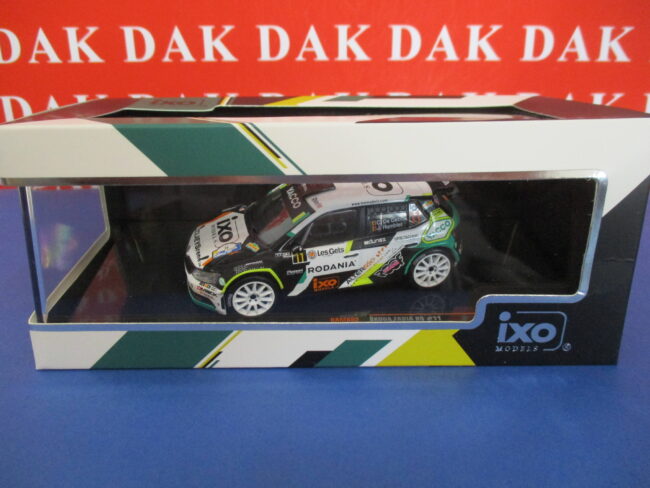 Die cast 1/43 Modellino Auto Skoda Fabia R5 Rally Condroz 2018 C. De Cecco - immagine 5