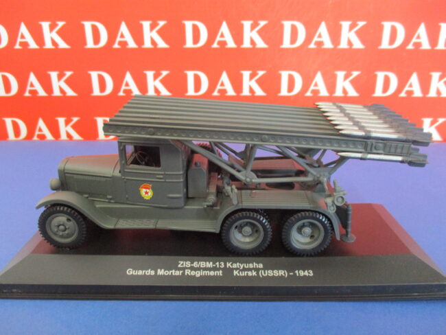 Die cast 1/43 Modellino Camion Lanciarazzi ZIS-6/BM-13 Katyusha Kursk 1943