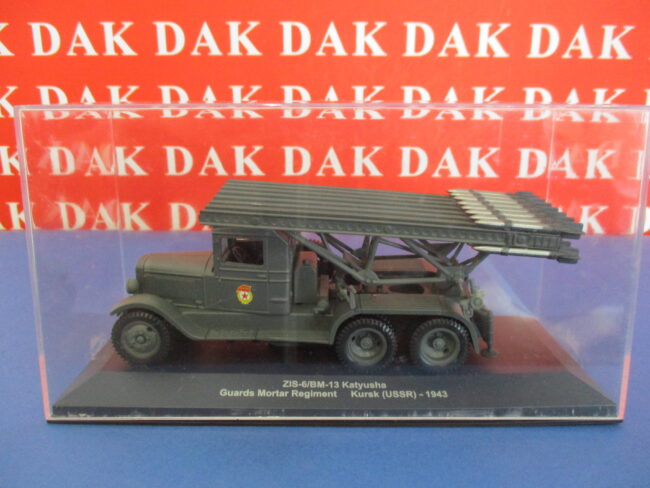 Die cast 1/43 Modellino Camion Lanciarazzi ZIS-6/BM-13 Katyusha Kursk 1943 - immagine 4