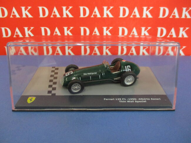 Die cast 1/43 Modellino Auto F1 Ferrari 155 F1 Thin Wall Special 1950 A. Ascari - immagine 4