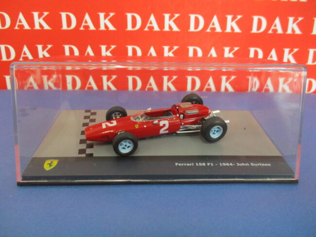 Die cast 1/43 Modellino Auto F1 Ferrari 158 F1 1964 J. Surtees - immagine 4