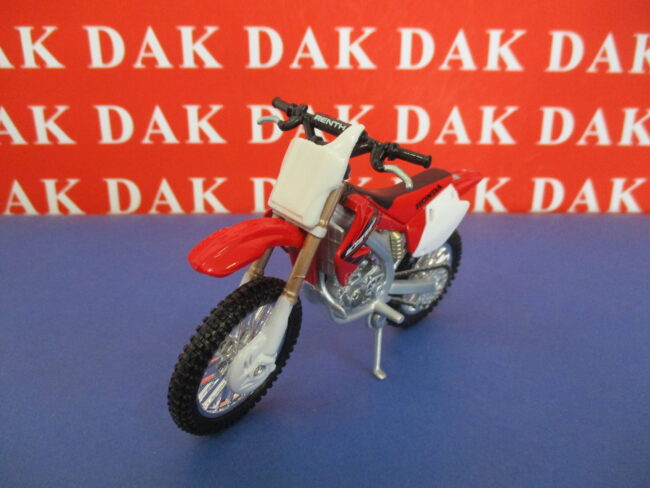 Die cast 1/18 Modellino Moto Honda CRF 450R by Burago - immagine 2