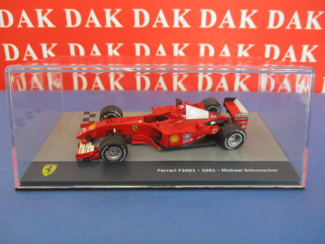 Die cast 1/43 Modellino Auto F1 Ferrari F2001 2001 M. Schumacher - immagine 4