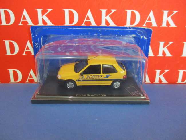 Die cast 1/43 Modellino Auto Poste Francesi La Poste Citroen Saxo II 2000 - immagine 4