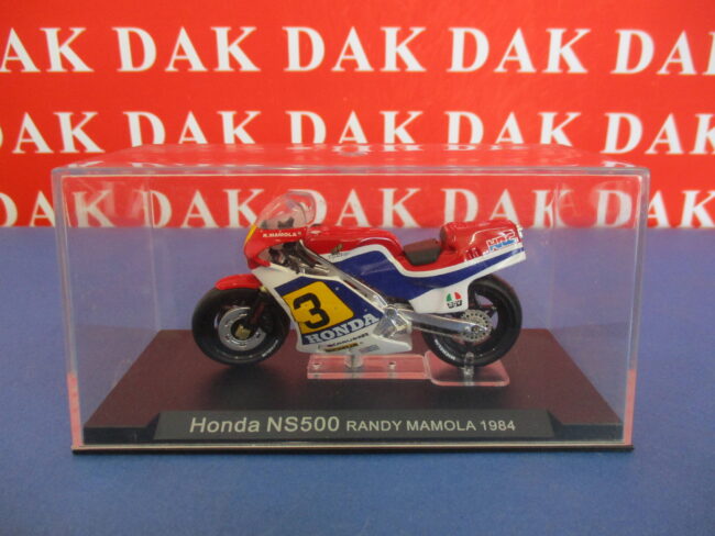 Die cast 1/24 Modellino Moto GP Honda NS500 Randy Mamola 1984 - immagine 4