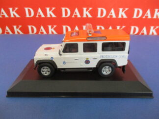 Die cast 1/43 Modellino Auto Land Rover 110 Protezione Civile La Coruna Cararama