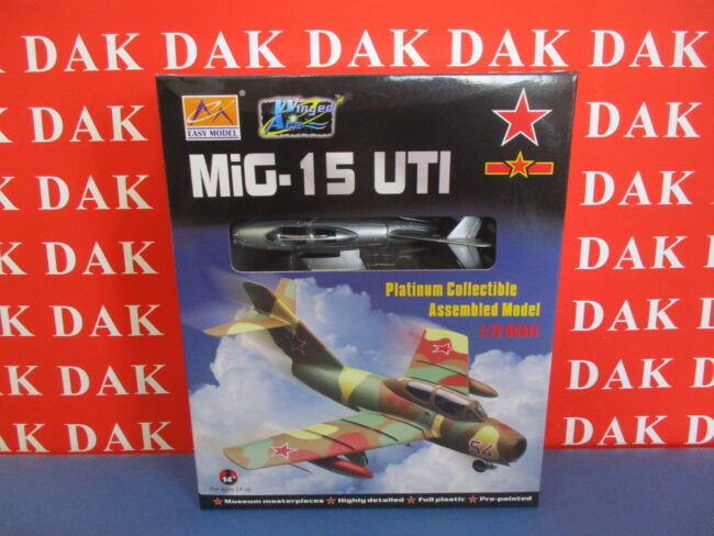 1/72 Modellino Aereo Aircraft Mig-15 UTI Czechoslovakia Air Force by Easy Model - immagine 7