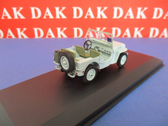 Die cast 1/43 Modellino Auto Willys MB Jeep CINPAC HQ Hawaii 1942 - immagine 3