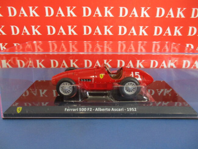 Die cast 1/24 Modellino Auto F1 Ferrari 500 F2 GP United Kingdom 1952 A. Ascari - immagine 5