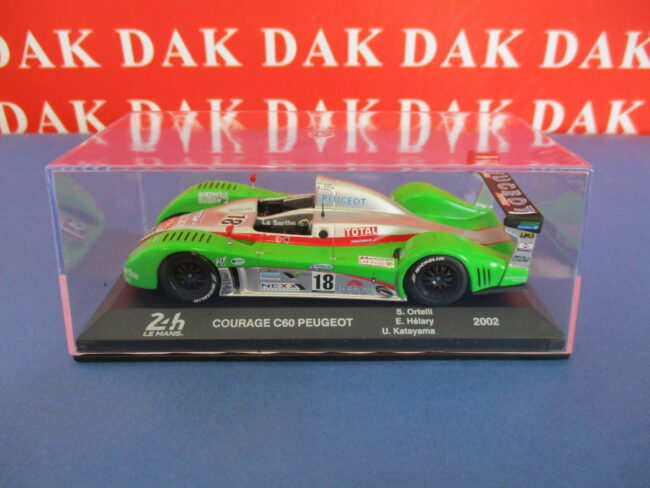 Die cast 1/43 Modellino Auto Courage C60 Peugeot 24H Le Mans 2002 S. Ortelli**** - immagine 4