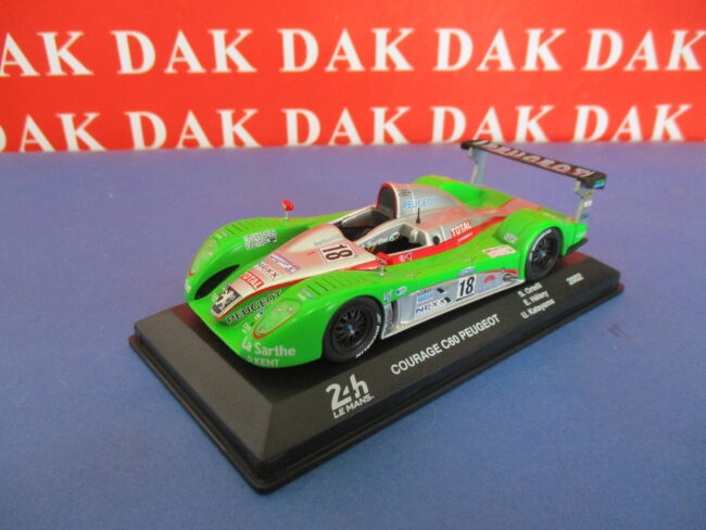 Die cast 1/43 Modellino Auto Courage C60 Peugeot 24H Le Mans 2002 S. Ortelli**** - immagine 2