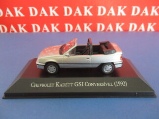 Die cast 1/43 Modellino Auto Chevrolet Kadett GSi Convertible Silver 1992