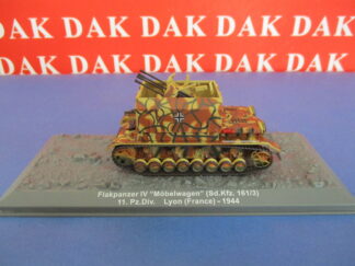 Die cast 1/72 Modellino Tank Flakpanzer IV Mobelwagen 11.Pz.Div. Lyon 1944