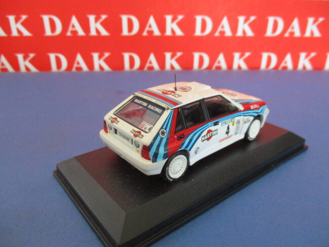 Die cast 1/43 Modellino Auto Lancia Delta Rally Portugal 1992 NO SPOILER NO BOX - immagine 3