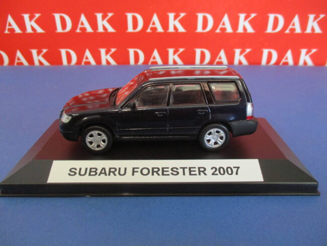 Die cast 1/43 Modellino Auto Subaru Forester blu 2007 4