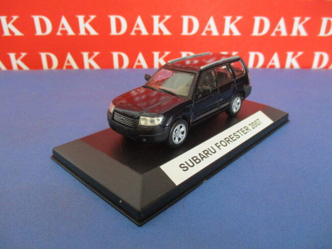 Die cast 1/43 Modellino Auto Subaru Forester blu 2007 4 - immagine 2