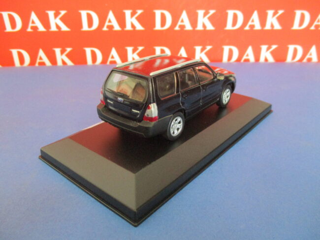Die cast 1/43 Modellino Auto Subaru Forester blu 2007 4 - immagine 4