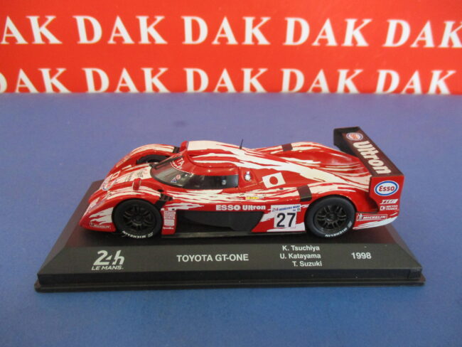 Die cast 1/43 Modellino Auto Toyota GT-One 24H Le Mans 1998 T. Suzuki