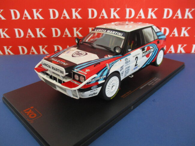 Die cast 1/18 Modellino Auto Lancia Delta Int. 16V Rally Safari 1990 M. Biasion