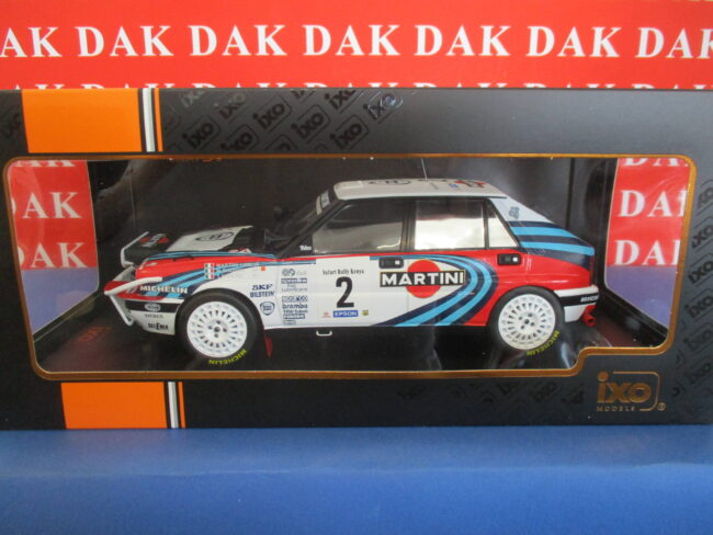 Die cast 1/18 Modellino Auto Lancia Delta Int. 16V Rally Safari 1990 M. Biasion - immagine 5