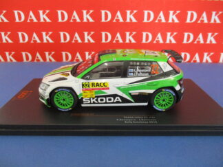 Die cast 1/24 Modellino Auto Skoda Fabia R5 Rally Catalunya 2018 K. Rovanpera