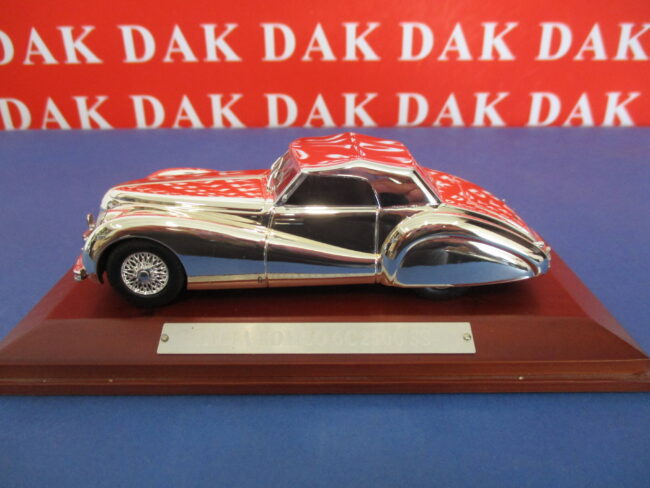 Die cast 1/43 Modellino Auto Alfa Romeo 6C 2500 SS 1939 cromata