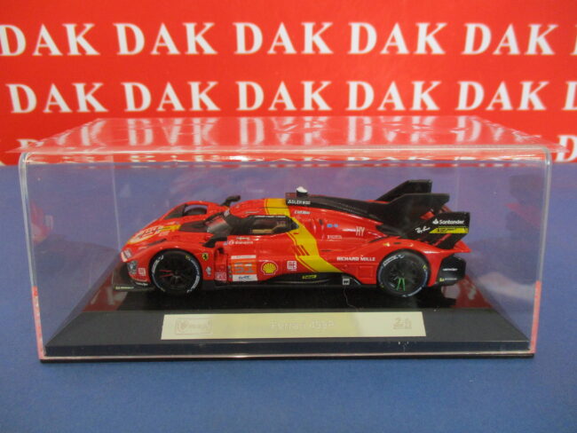Die cast 1/43 Modellino Auto Ferrari 499P 24H Le Mans 2023 A. PierGuidi - immagine 6